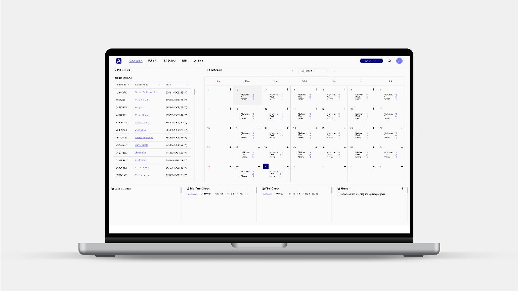 Monitoring and Billing Dashboard